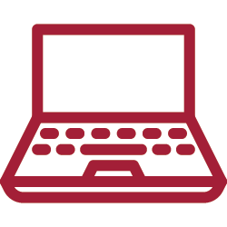Online Banking Laptop Icon Icon