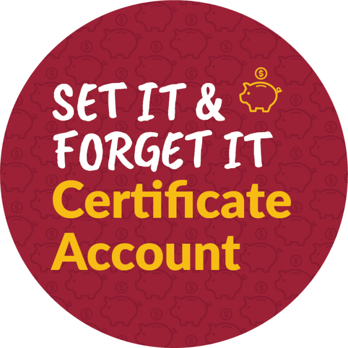 Set It & Forget It Certificate Account
