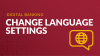 Change Language Settings in Digital Banking