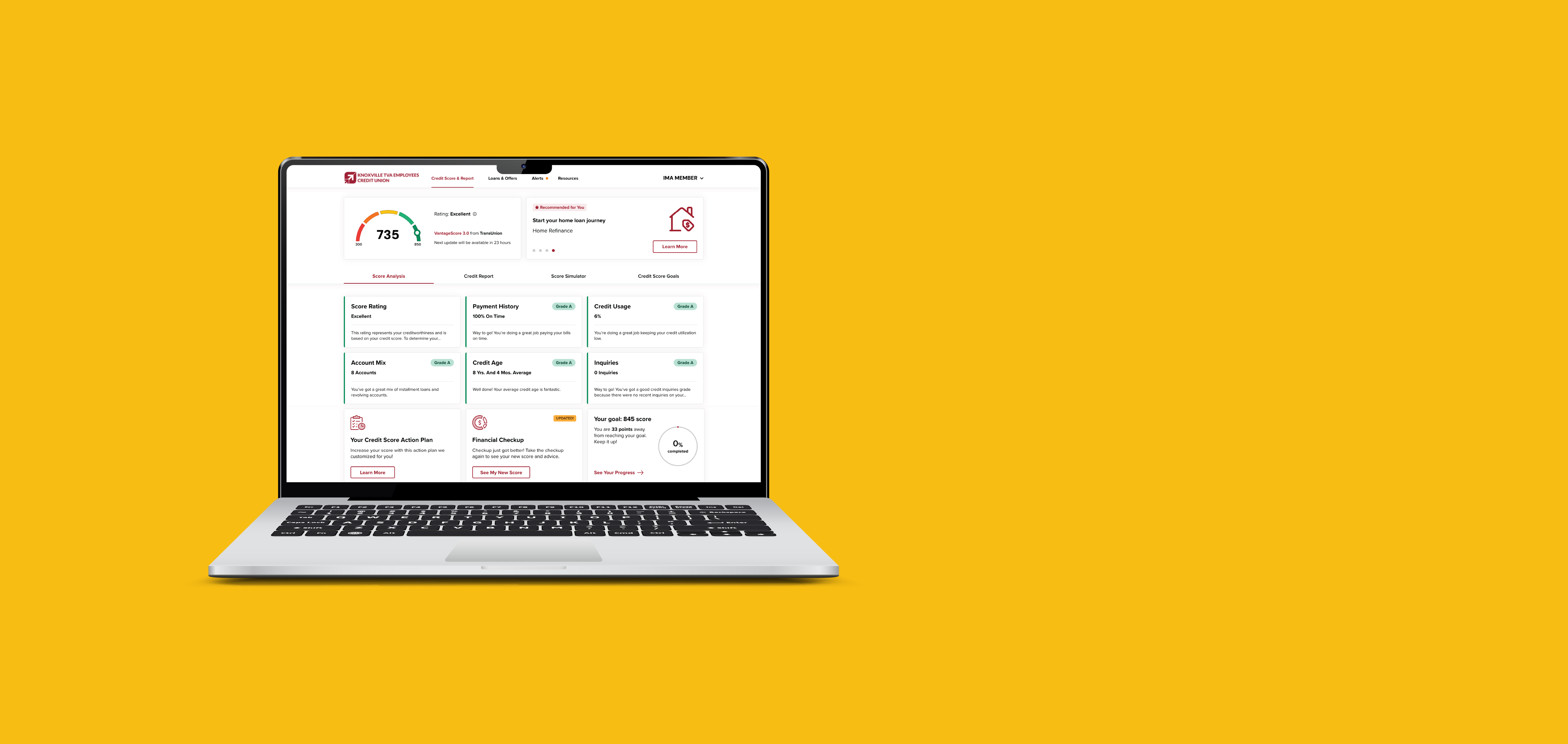 New Credit Score Banner
