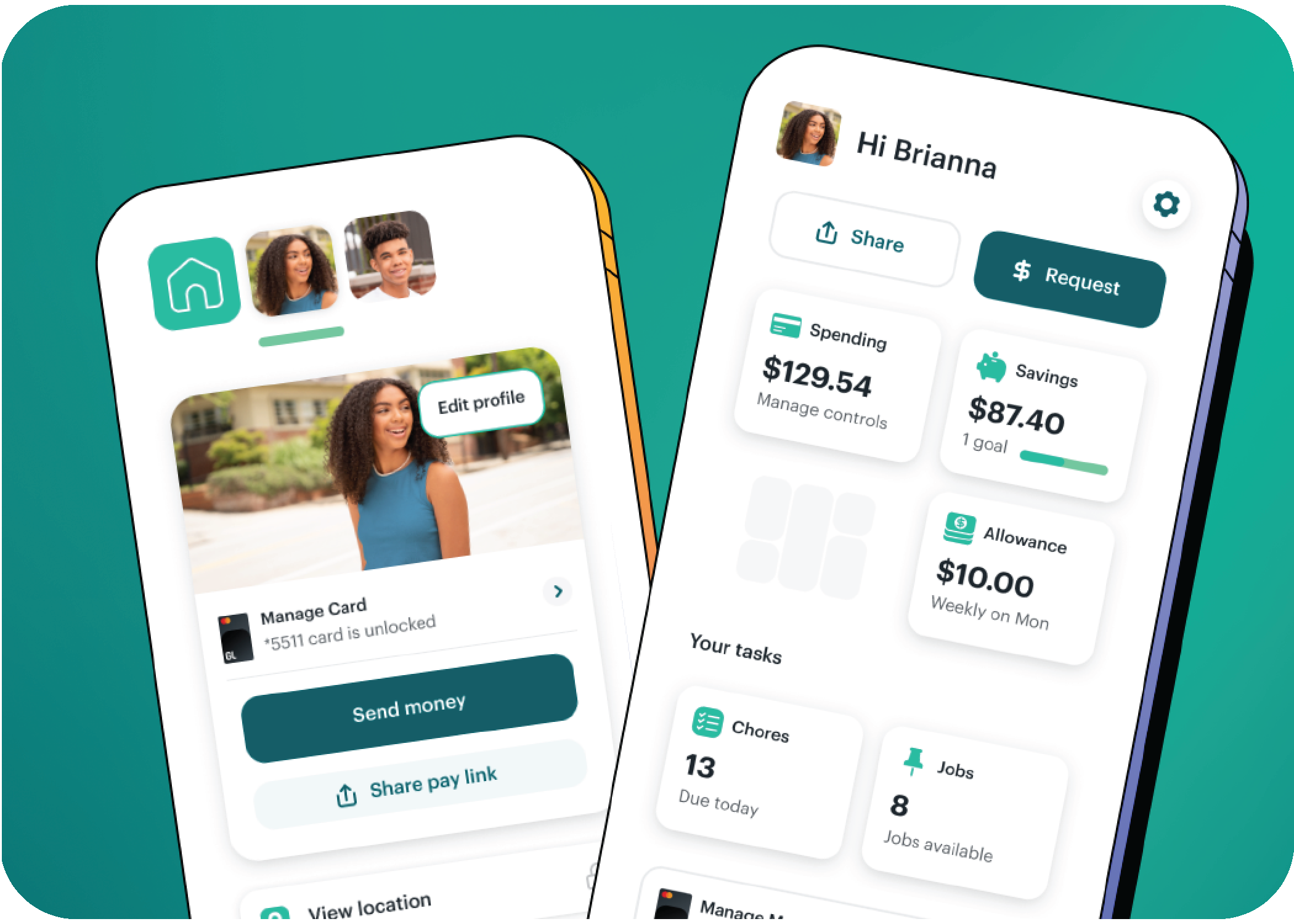 Greenlight App - Homescreen