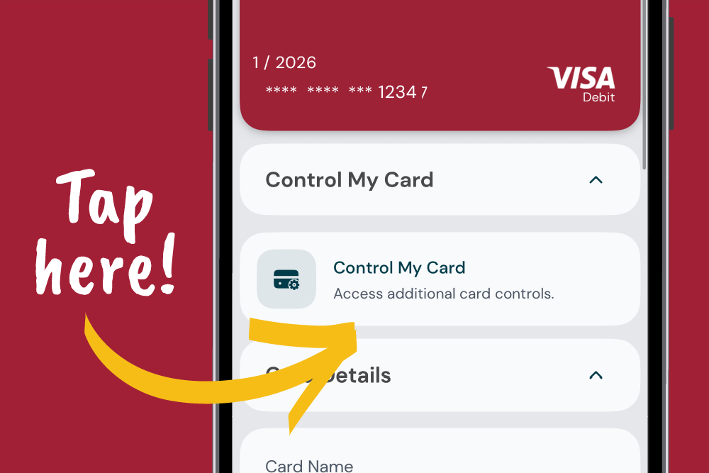 Tip 3: Control My Card