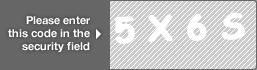captcha code for visual authentication  number 5 letter X number 6 letter S