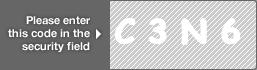 captcha code for visual authentication  letter C number 3 letter N number 6