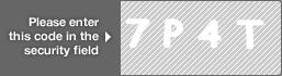 captcha code for visual authentication  number 7 letter P number 4 letter T