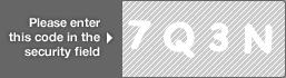 captcha code for visual authentication  number 7 letter Q number 3 letter N