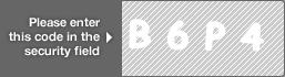 captcha code for visual authentication  letter B number 6 letter P number 4