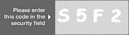 captcha code for visual authentication  letter S number 5 letter F number 2